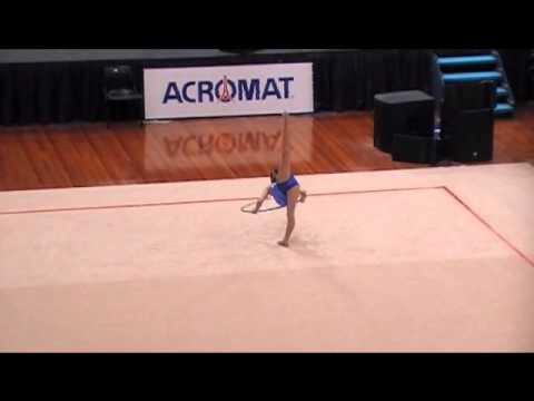 Tara Wilkie Junior Hoop Final Australian Championships 2012