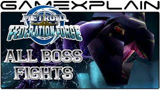 All Boss Fights in Metroid Prime: Federation Force