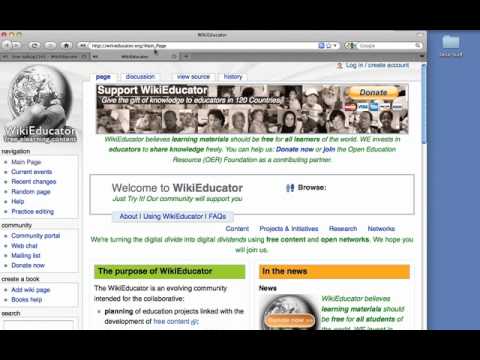Wikieducator demo