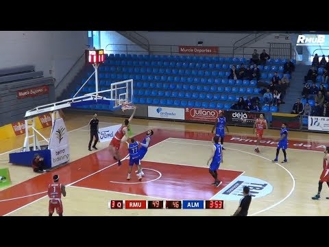 LEB PLATA 18/19 | Sergio Mendiola (Real Murcia), partido ante Almansa