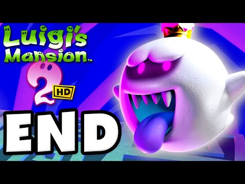 Treacherous Mansion! Final Boss and ENDING! - Luigi's Mansion 2 HD - Full Game Walkthrough Part 5