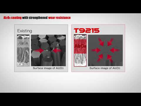 Tungaloy T9215 - nový materiál s CVD povlakem pro obrábění oceli