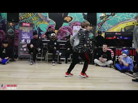 Kristoff Vs Cooper - Youth Top 16 - Midwest Open 2023 -  Breaking For Gold USA