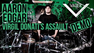Video thumbnail for Vater Drumsticks - Aaron Edgar - Virgil Donati Assault by Vater Drumsticks