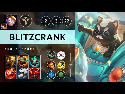 Blitzcrank Support vs Pyke - KR Challenger Patch 14.17