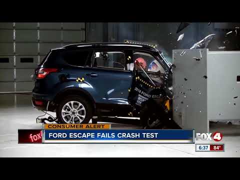 ford escape fails crash test