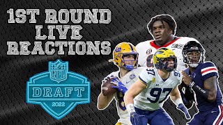 2022 NFL Draft 1st Round LIVE REACTIONS w/ @koldsteel412& @HereWeGoShow