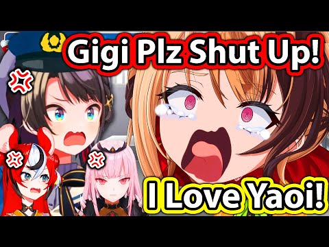 Bae, Subaru and Calli Had Enough of Gigi and Finally got Arrested by Oozora Police 【Hololive】