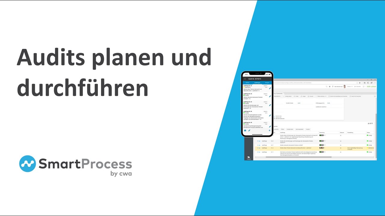 Audit-Management mit SmartProcess - Demo