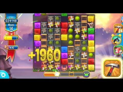 Pet Rescue Saga Level 4162 - NO BOOSTERS | SKILLGAMING ✔️