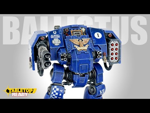 How To Paint a Space Marine Ballistus Dreadnought for Warhammer 40,000