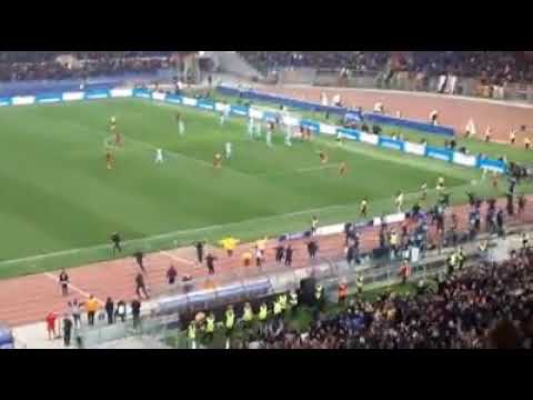 Roma-Barcellona 3-0. Gol Manolas!