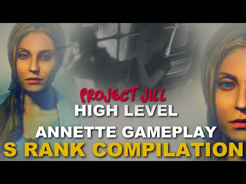 RESIDENT EVIL RESISTANCE High Level Mastermind Annette - S RANK COMPILATION - Project-JILL-