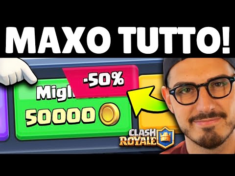 FINALMENTE TUTTE le CARTE COMUNI MAXATE! - Clash Royale