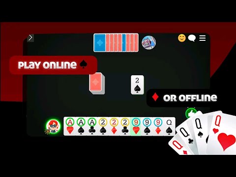 Straight Gin Rummy Online - Gameplay (by MegaJogos)