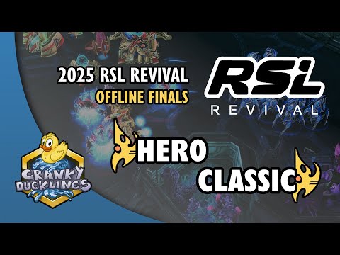herO vs Classic - PvP | 2025 RSL Revival: Offline Finals Co-Stream | StarCraft 2 Tournament