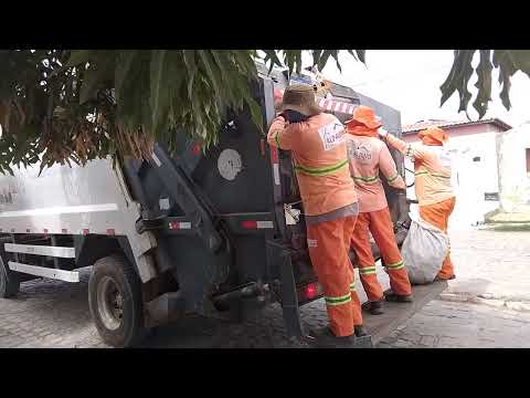 Caminhão de Lixo Em Paraú Rio Grande do Norte 