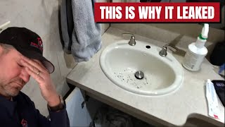 How to Replace a Widespread Bathroom Faucet (Real Service Call – No Shortcuts)