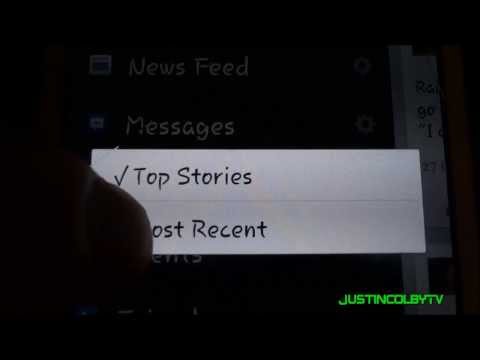 news feed android template