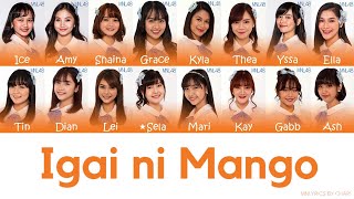 「Igai ni Mango」 by MNL48 Team L (Filipino &amp; English Lyrics)