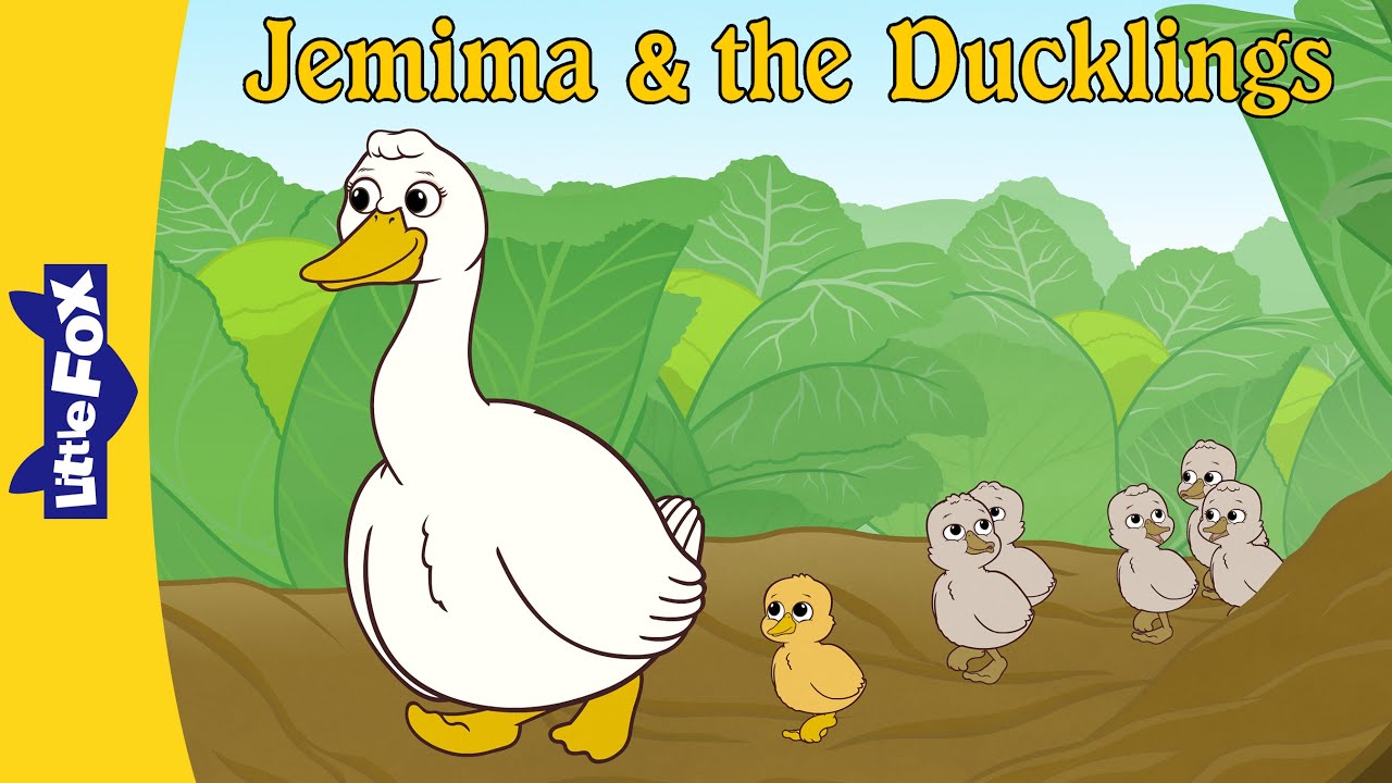 Jemima Puddle-Duck Takes Care of Naughty Ducklings | Full Story | Bedtime Stories | Little Fox
