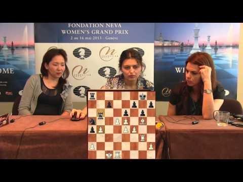 Press Conference Round 6: Bela Khotenashvili (GEO) - Tuvshintugs Batchimeg (MGL)