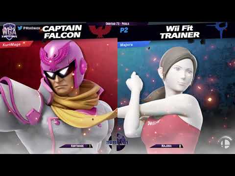Kurtmage (Captain Falcon) vs. Majora (Wii Fit Trainer) - Orbitar 73 - Pools