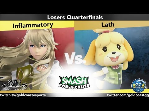 Smash For a Cause - Inflammatory (Lucina) vs Lath (Isabelle) - Losers Quarterfinals