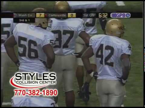 2004 GHSA Football Semifinals Cartersville vs. Washington County