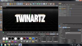 Tutorial 1 | Glossy Text In Cinema4D