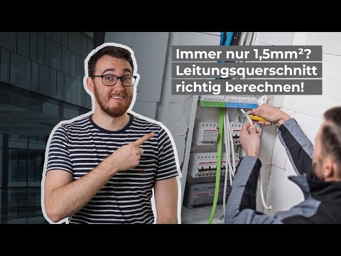 Immer nur 1,5 mm²? Kabelquerschnitte und maximale Leitungslängen in Gebäuden ermitteln | TechnikTalk