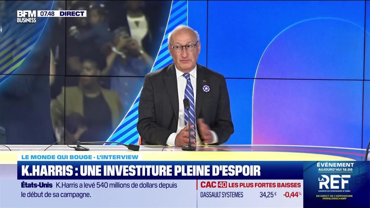 Philippe Étienne (ancien Ambassadeur) : Kamala Harris, une investiture pleine d'espoir