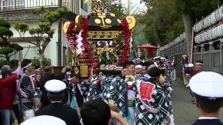 preview picture of video '平成26年　伊勢原市三之宮・比々多神社例大祭　火渡りと神輿宮出'