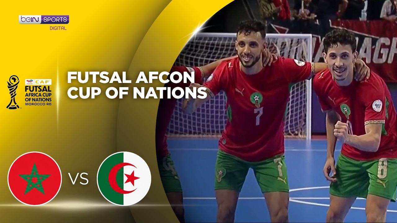 Morocco vs Algeria | HIGHLIGHTS 2026 Futsal AFCON Morocco | 10/12/2026 | beIN SPORTS USA