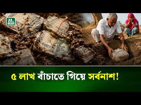 চোরের হাত থেকে বাঁচাতে মাটিতে ৫ লাখ, এক বছর পর উইপোকার পেটে!