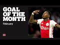 GOAL OF THE MONTH FEBRUARY • Woudstra, Concincion, Promes, Danilo, IJsselstein & Hlynsson