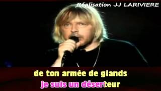 RENAUD   DESERTEUR I G JJ Karaoké - Paroles