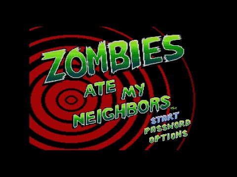 Zombies Ate My Neighbors: Intro and Gameplay Demo