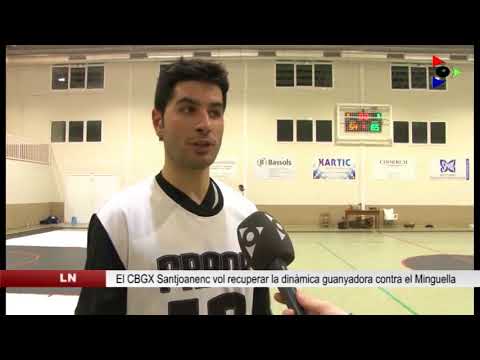 El Club Bàsquet Garrotxa Santjoanenc espera recuperar la dinàmica guanyadora