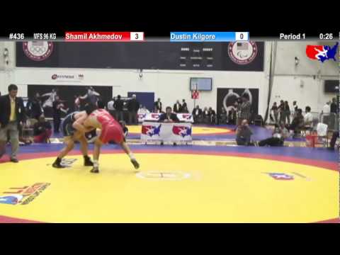 Schultz MFS 96 KG 1st Place: Shamil Akhmedov (Russia) vs. Dustin Kilgore (Sunkist Kids)