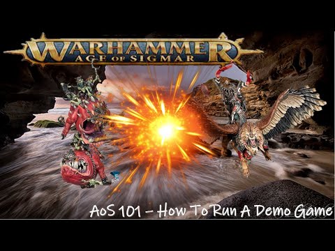 AoS 101 — How to Run a Demo Game of Age of Sigmar