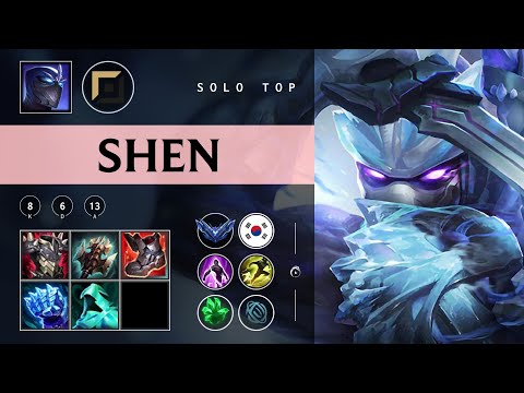 Shen Top vs Gangplank - KR Diamond Patch 25.22