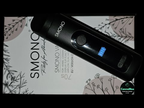 UNBOXING - REVIEW 🌬 SMONO 70S Vaporizer / Verdampfer - Dual-Konduktionsheizung bis 240ºC