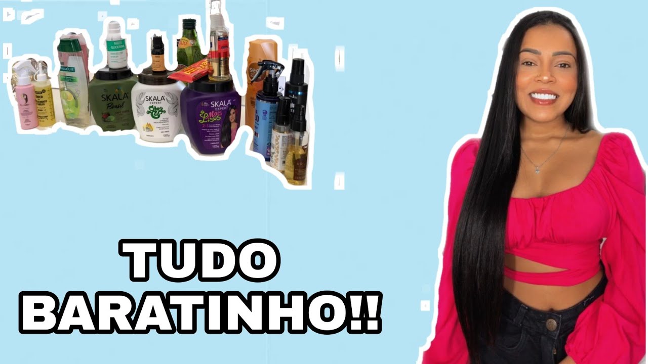 KIT CAPILAR BARATINHO PARA QUEM QUER INICIAR O CRONOGRAMA CAPILAR!