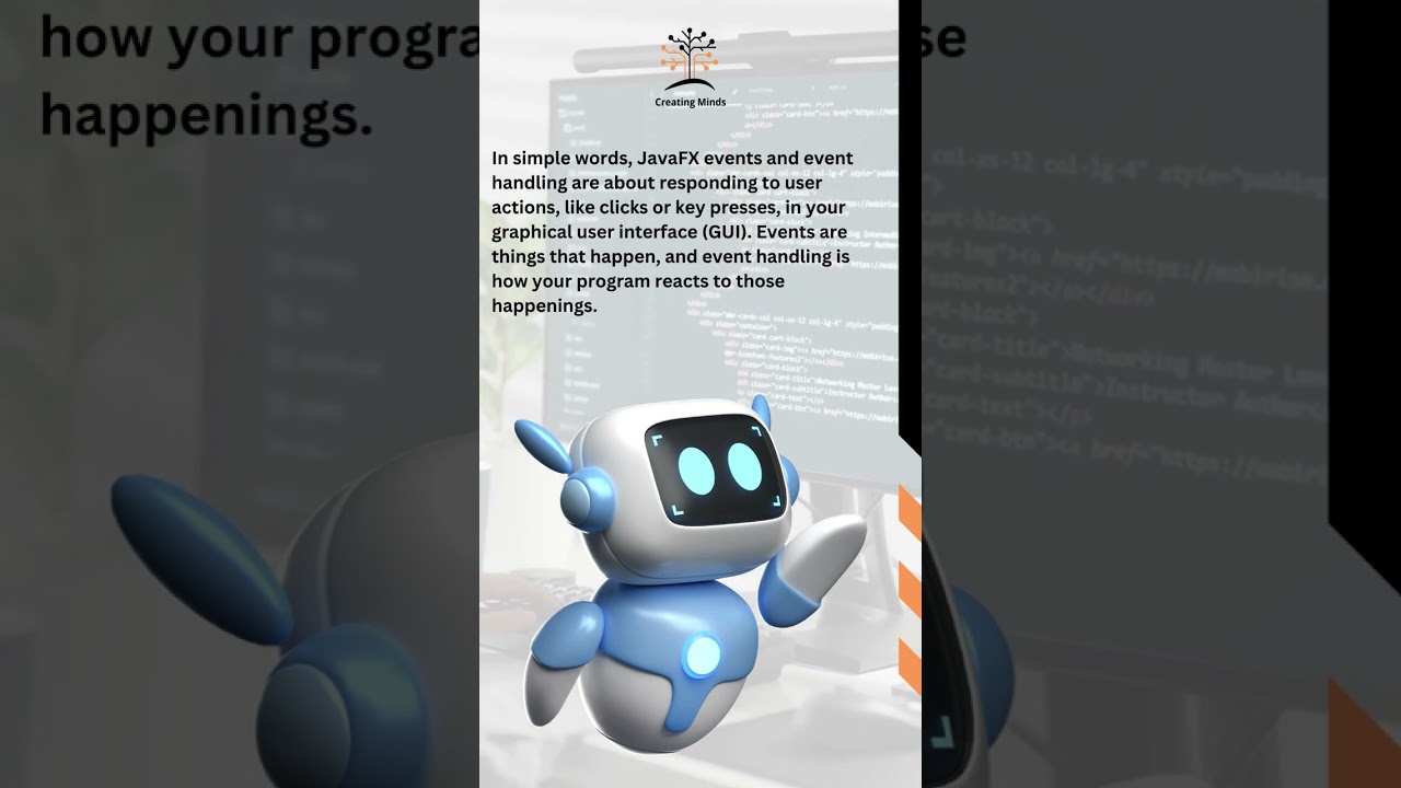 Introduction To JavaFx Events And Event Handling.