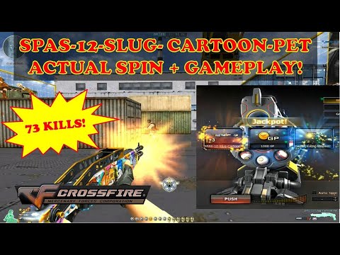 Crossfire Philippines! Winning the Spas-12-Slug-Cartoon-Pet + Gameplay!