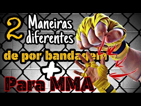 Como colocar bandagem - Boxe e Muay Thai | BÔNUS - Para luva de MMA