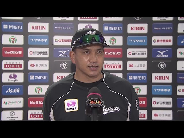 10/31 マリーンズ・井口監督 試合後インタビュー