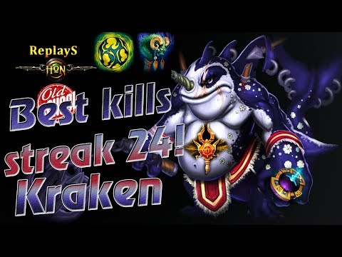 HoN replays - Kraken - Immortal at 16 min! - 🇵🇭 AngeloVncent Diamond