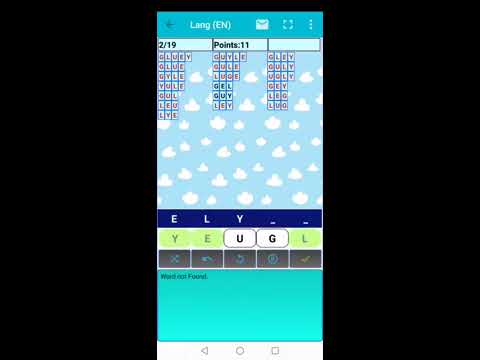 scrambler Words Puzzle Game Video